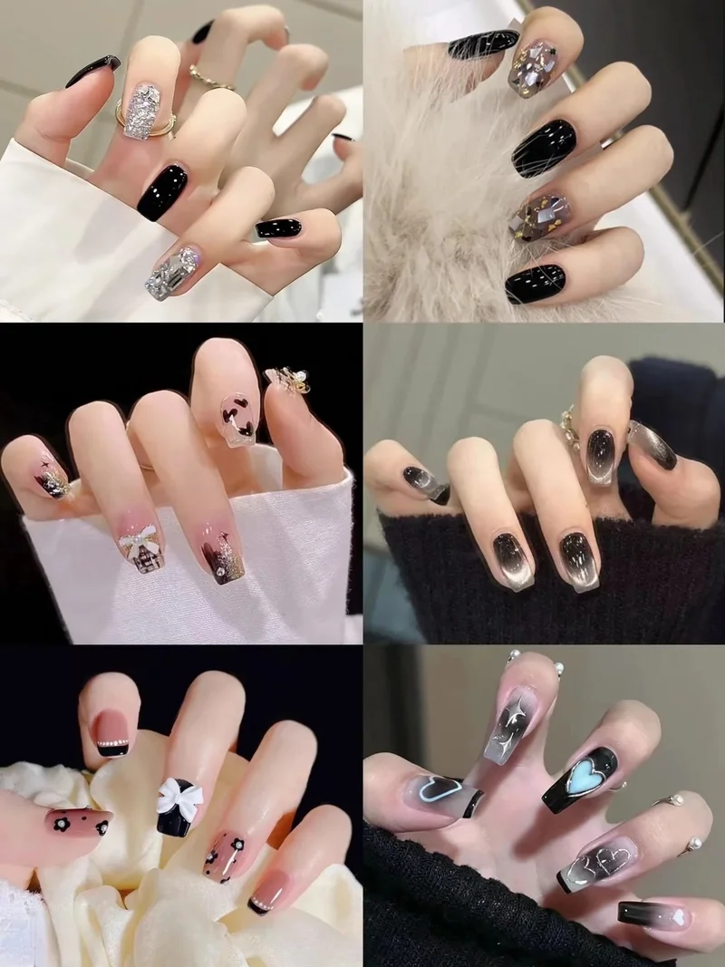 Thử ngay loạt mẫu nail tay màu thạch đang được săn đón