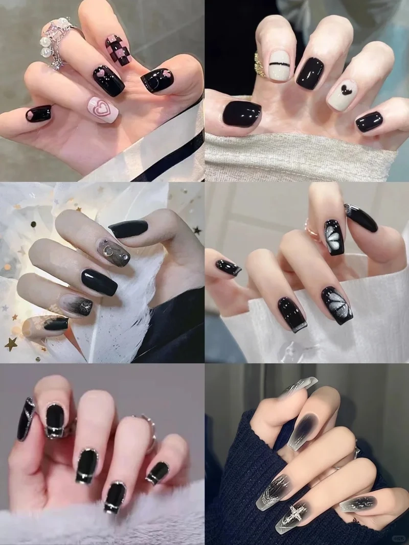 Thanh lịch cùng các mẫu nail tay sơn thạch mới nhất