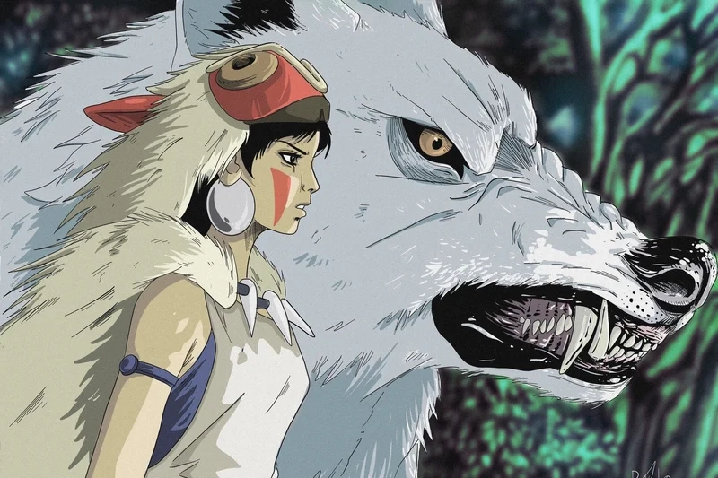 Hime Mononoke là biểu tượng nữ chiến binh mạnh mẽ