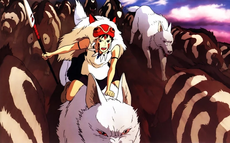 Mononoke Hime thể hiện xung đột giữa người và thiên nhiên