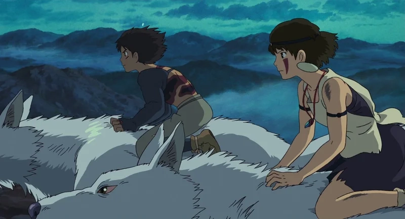 Mononoke Hime Ashitaka chuyện tình ngang trái bi thương