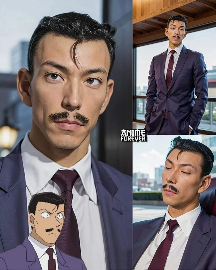 Kogoro Mori cosplay tái hiện chuẩn thám tử lừng danh