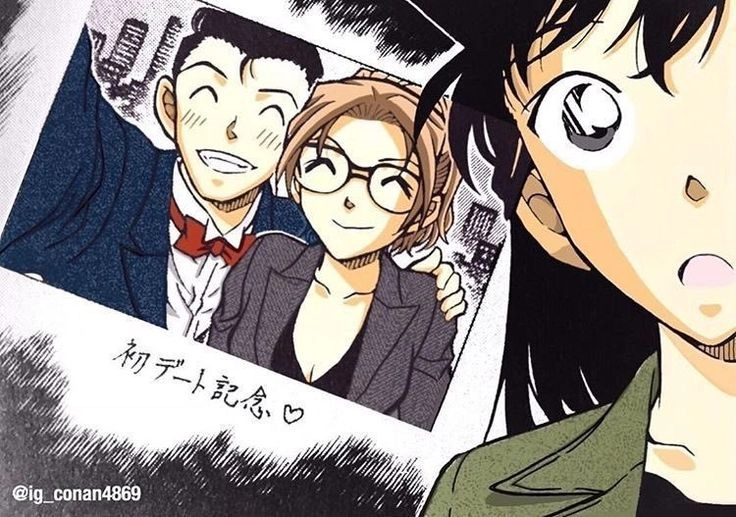 Mori Kogoro x Eri từng là đôi oan gia hài hước