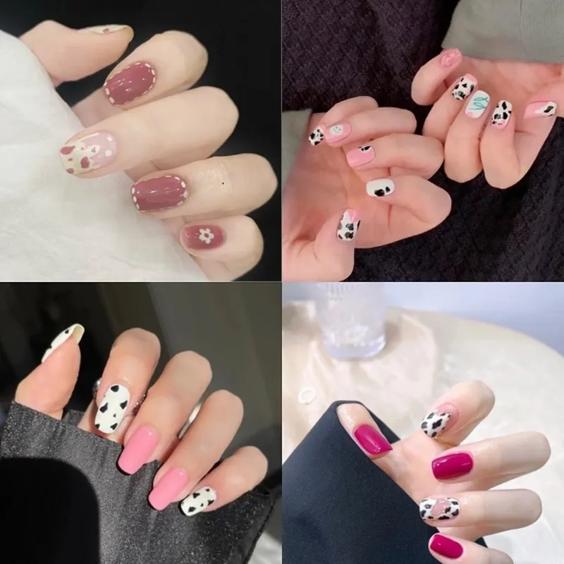 Mẫu bò sữa nail mới nhất cho bạn tha hồ lựa chọn