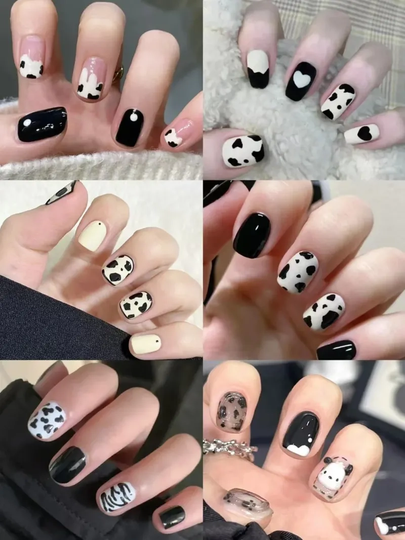 Nail sữa bò nhẹ nhàng và cuốn hút cho đôi tay bạn
