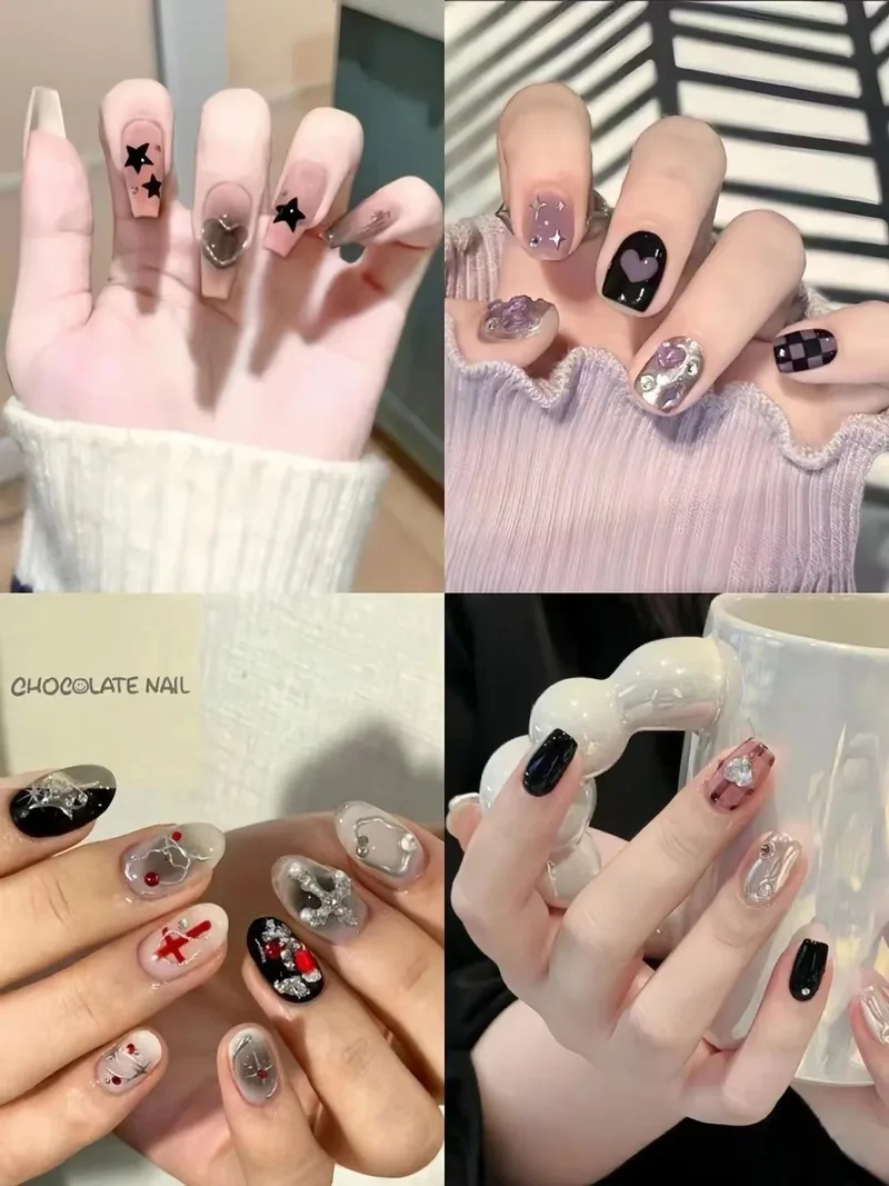 Nail ngắn cá tính mang lại vẻ đẹp tự nhiên