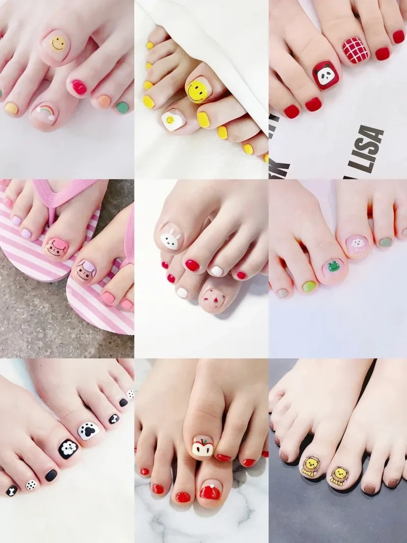 Sơn móng chân cute là cách nhanh nhất để làm mới bản thân