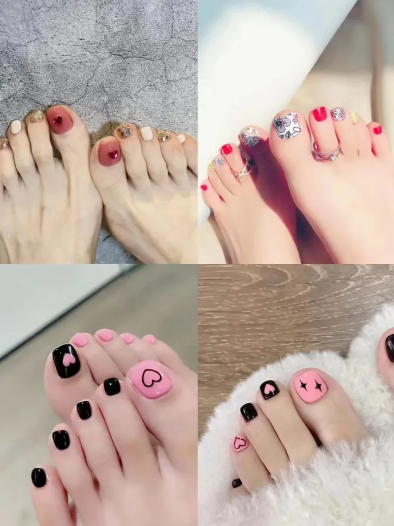 Nail cute đơn giản nhưng đầy ấn tượng cho bạn