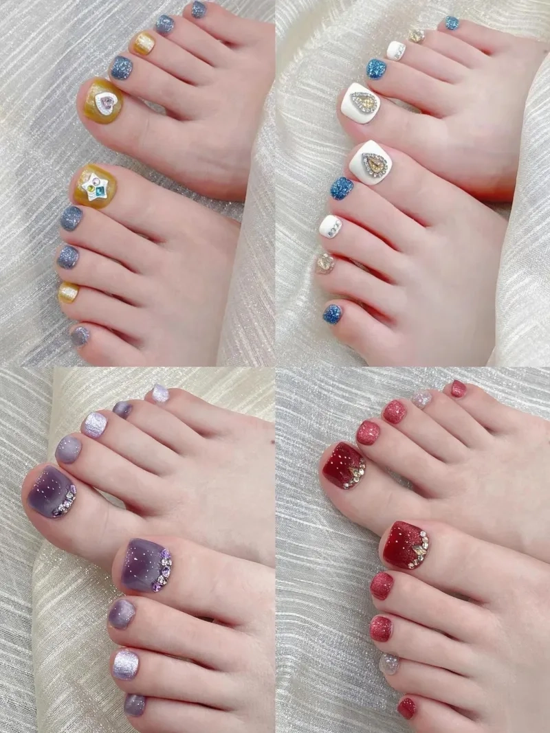 Bộ nail cute cho mùa hè thêm phần sôi động
