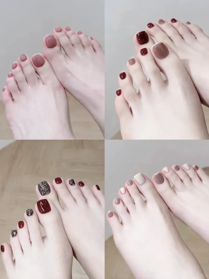 Những mẫu nail chân đẹp được yêu thích nhất năm nay