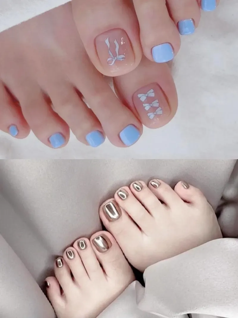 Bộ nail chân đẹp giúp nàng tự tin khoe cá tính