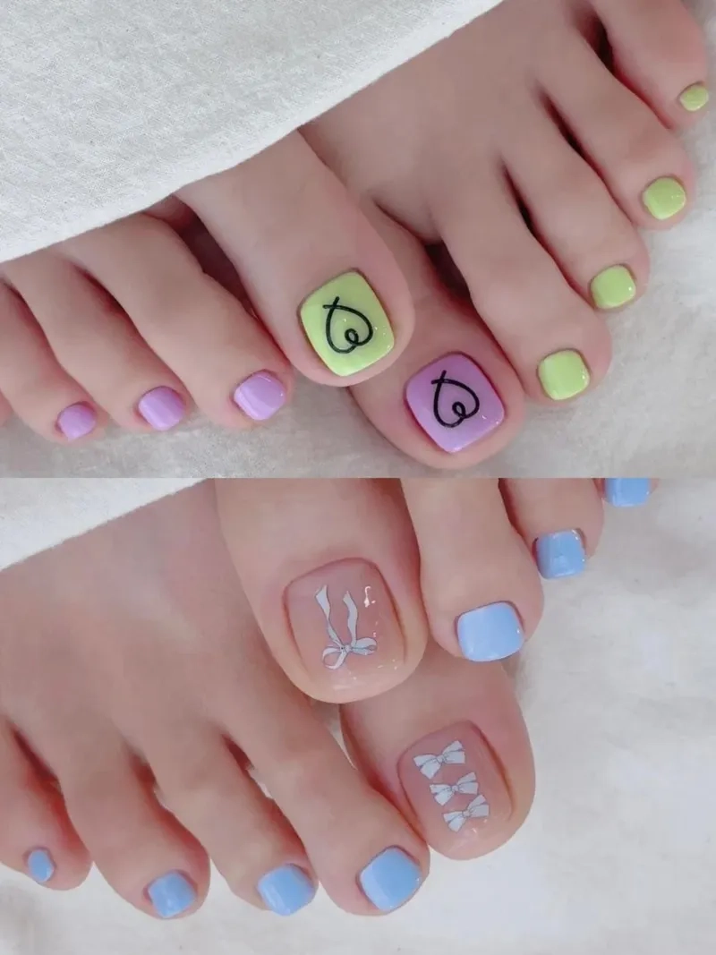 Các kiểu nail chân đẹp phù hợp với xu hướng