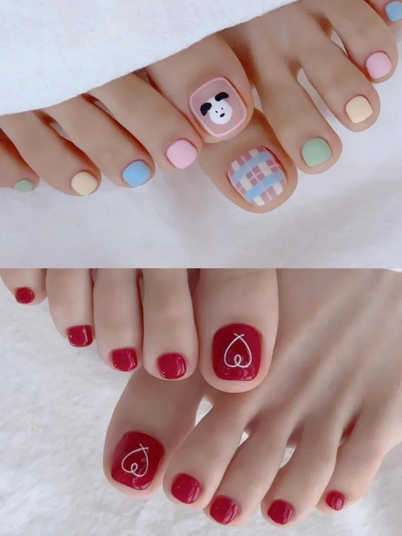 Hình ảnh nail chân đẹp mới nhất được cập nhật liên tục
