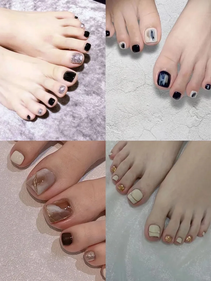 Khám phá móng chân nhẹ nhàng để thể hiện phong cách riêng
