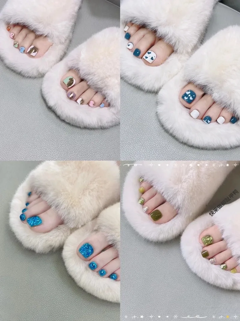Khám phá những mẫu nail chân đẹp nhẹ nhàng cho mùa mới