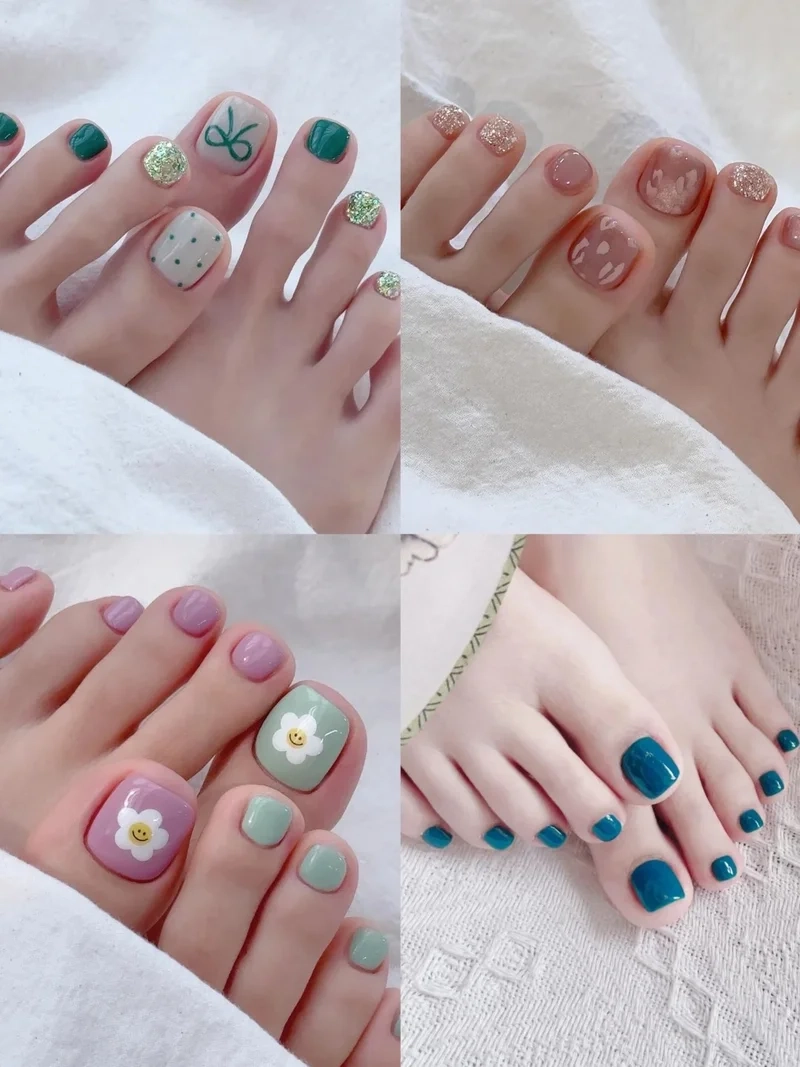 Tự tin khoe cá tính với các kiểu sơn gel móng chân đẹp