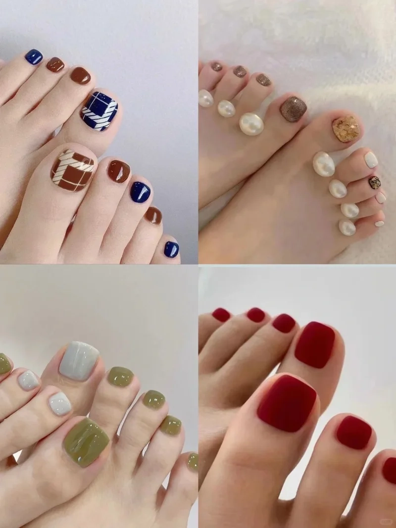 Gợi cảm từng bước chân với móng chân gel đẹp