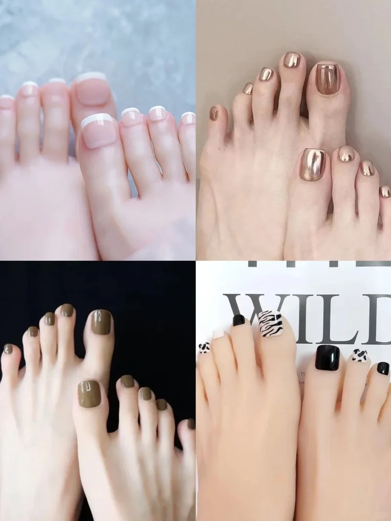 Đẹp mê mẩn với những bộ móng chân sơn gel đẹp