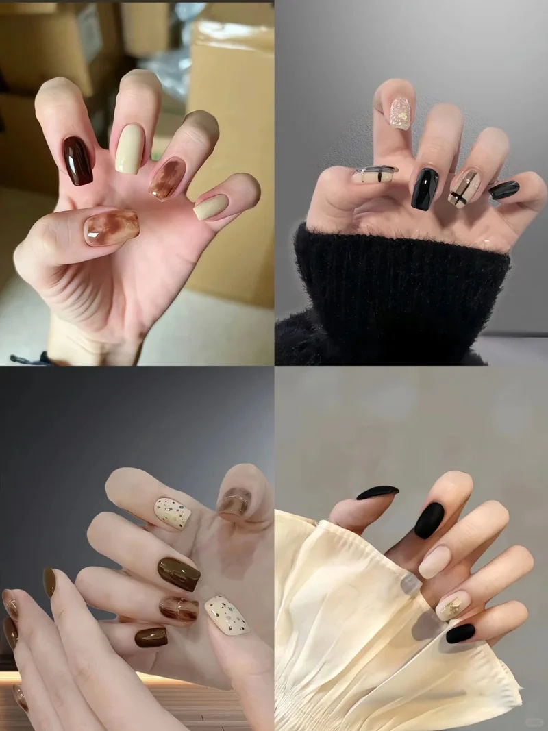 Bảng màu hot nhất hiện nay dành cho màu móng hợp da ngăm