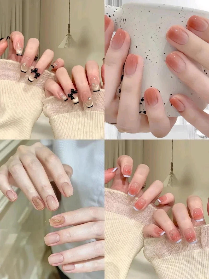 Càng đơn giản càng sang với màu nail đơn giản cho da ngăm