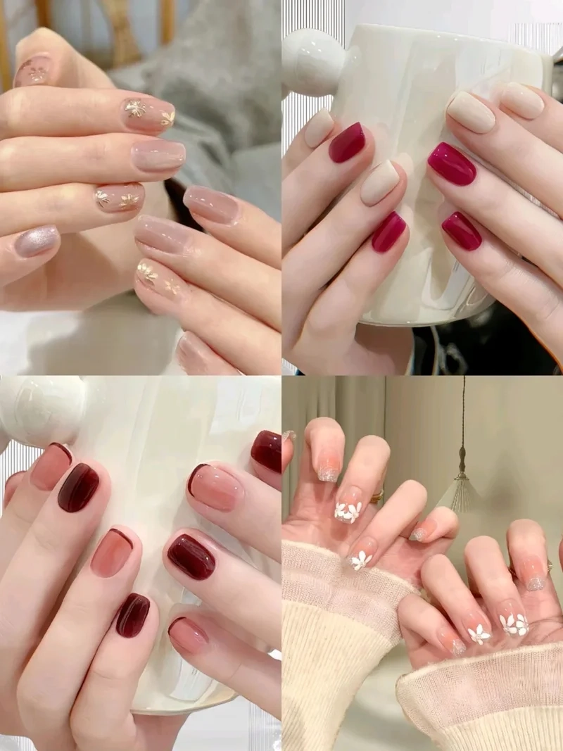 Bật mí top màu nail đẹp cho da ngăm không lo lệch tông