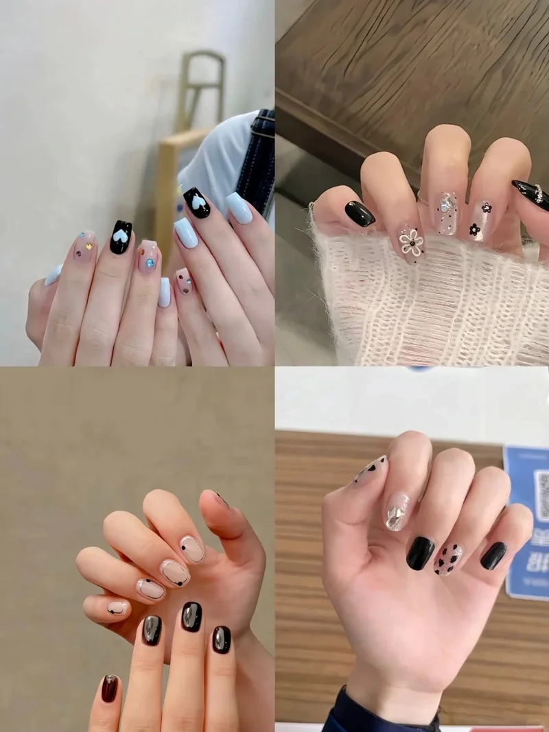Bảng màu cực chuẩn dành riêng cho màu sơn móng tay cho da ngăm