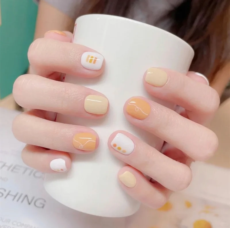 Cực xinh với bộ sưu tập mẫu nail da ngăm hot nhất