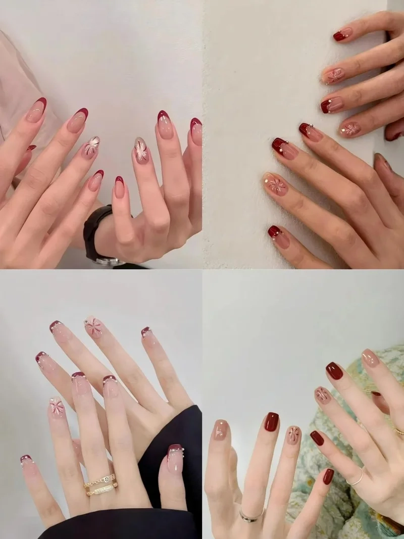 Bàn tay thanh thoát hơn với mẫu nail tay đẹp cho da ngăm