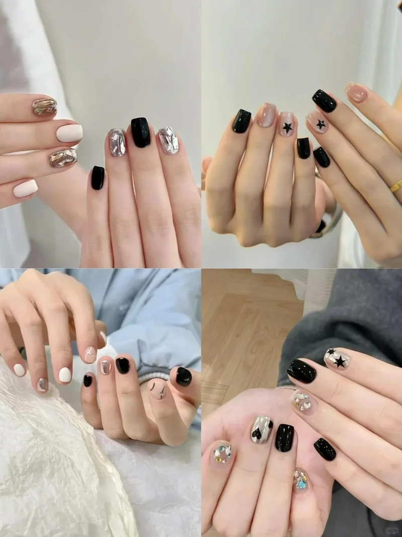Học sinh da ngăm nên chọn nail đơn giản cho học sinh da ngăm