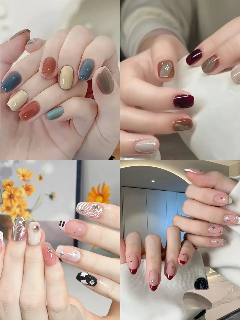 Tone lạnh hay tone nóng hợp với tay màu nail cho da ngăm đen