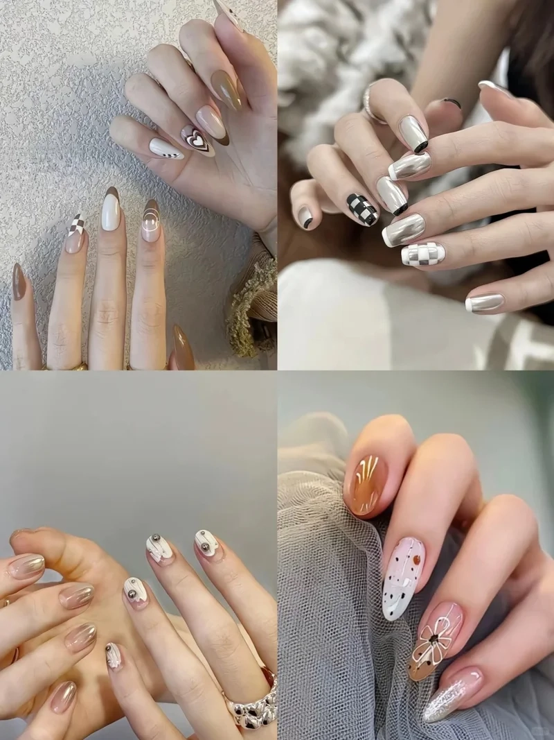 Đẹp từ đầu ngón tay với bộ móng cho người da ngăm