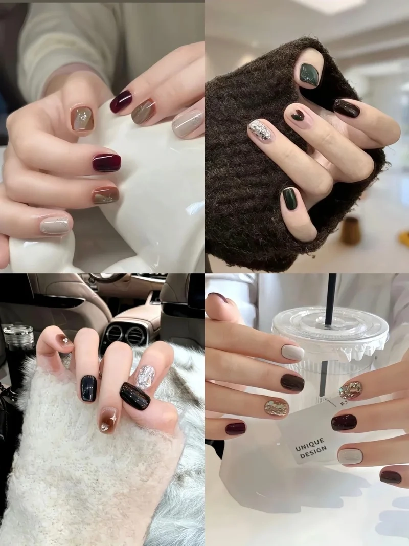 Mê mẩn các mẫu màu nail da ngăm hot trend năm nay