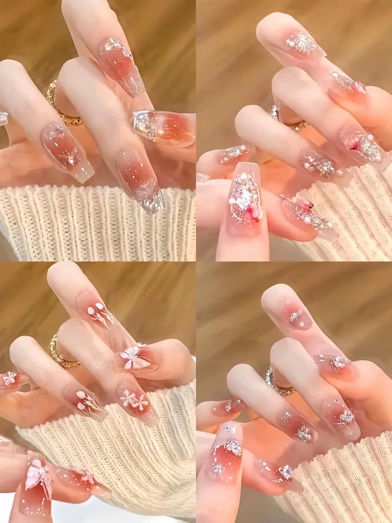 Mẫu nail móng dài giúp bạn tạo dấu ấn riêng