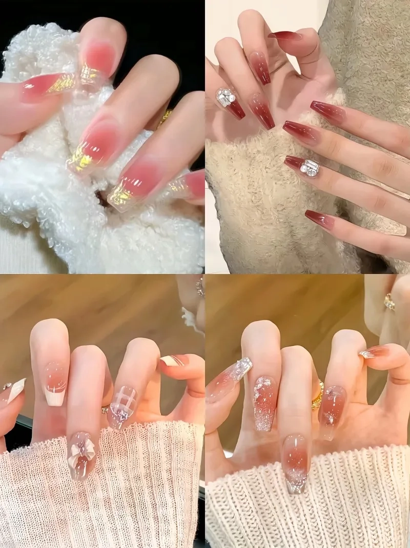 Nail dài đơn giản nhưng cực kỳ thu hút