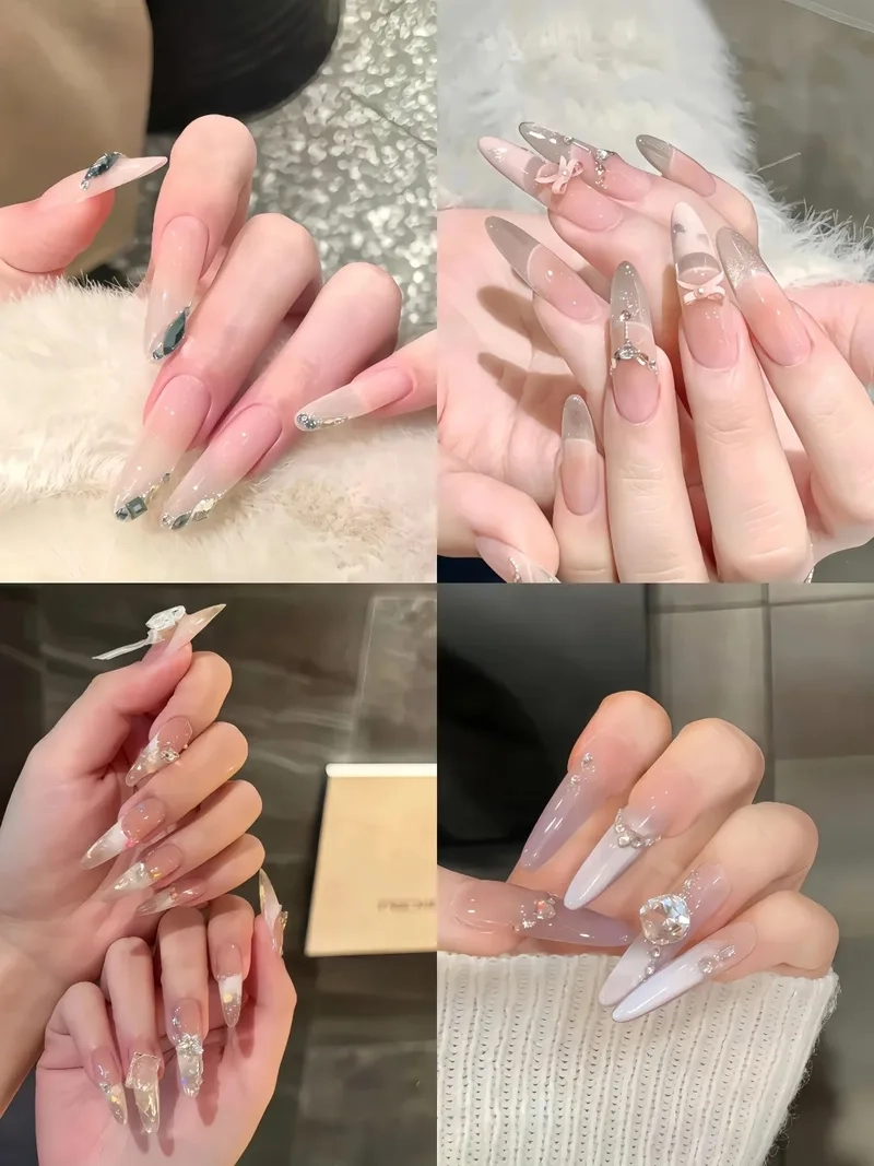 Nail đẹp dài mang đến sự trẻ trung và năng động