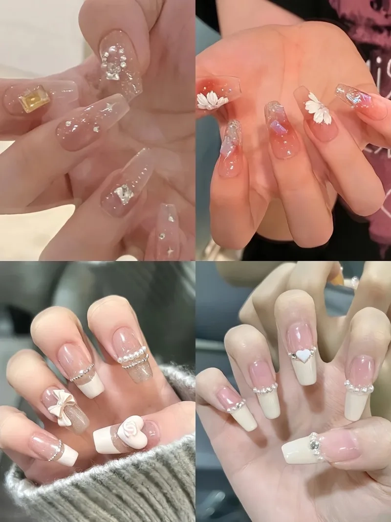 Nail đẹp móng dài sẽ khiến bạn thêm nổi bật