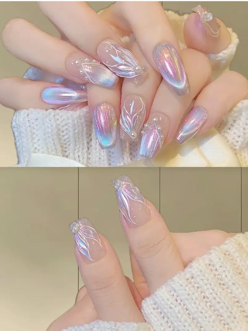Chọn màu nail đi biển yêu thích để làm dịu mát ngày hè oi ả