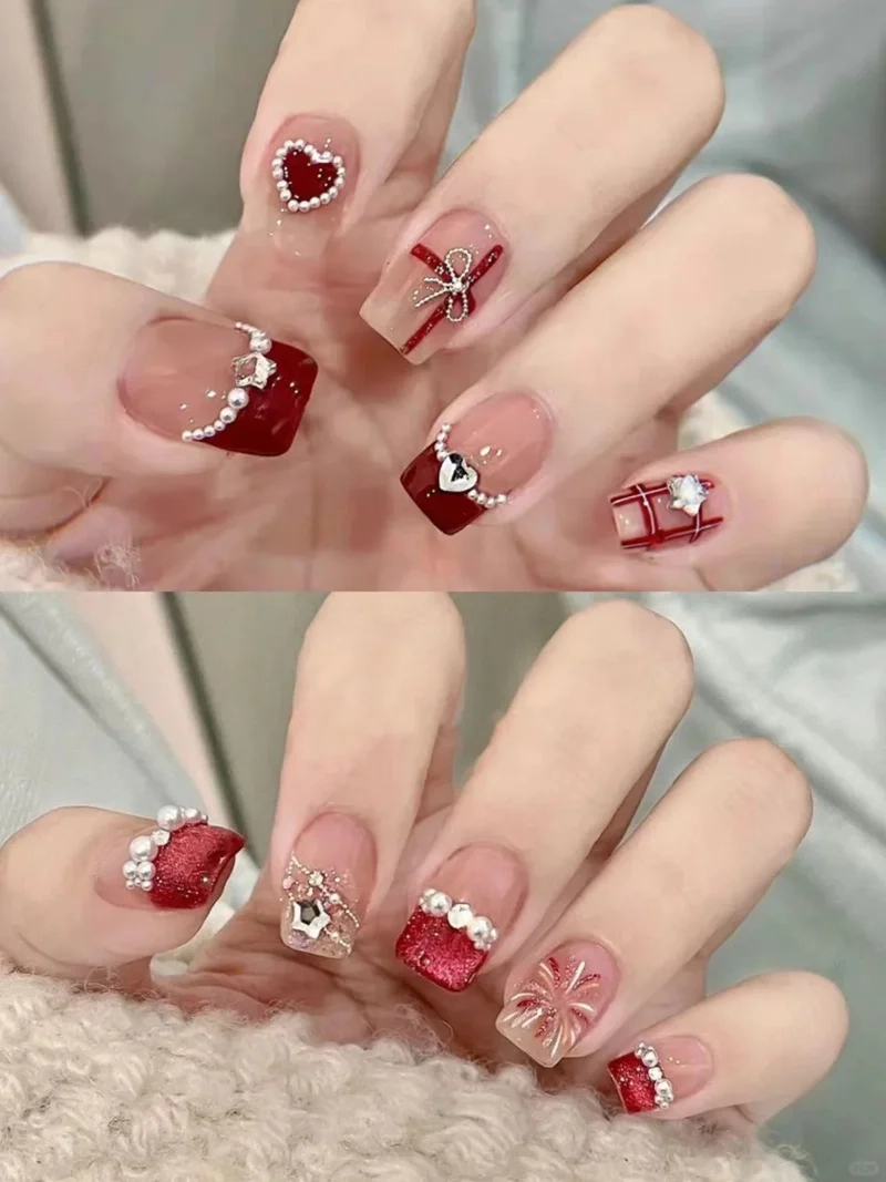 Gợi ý những móng tay hình noel cực kỳ cuốn hút