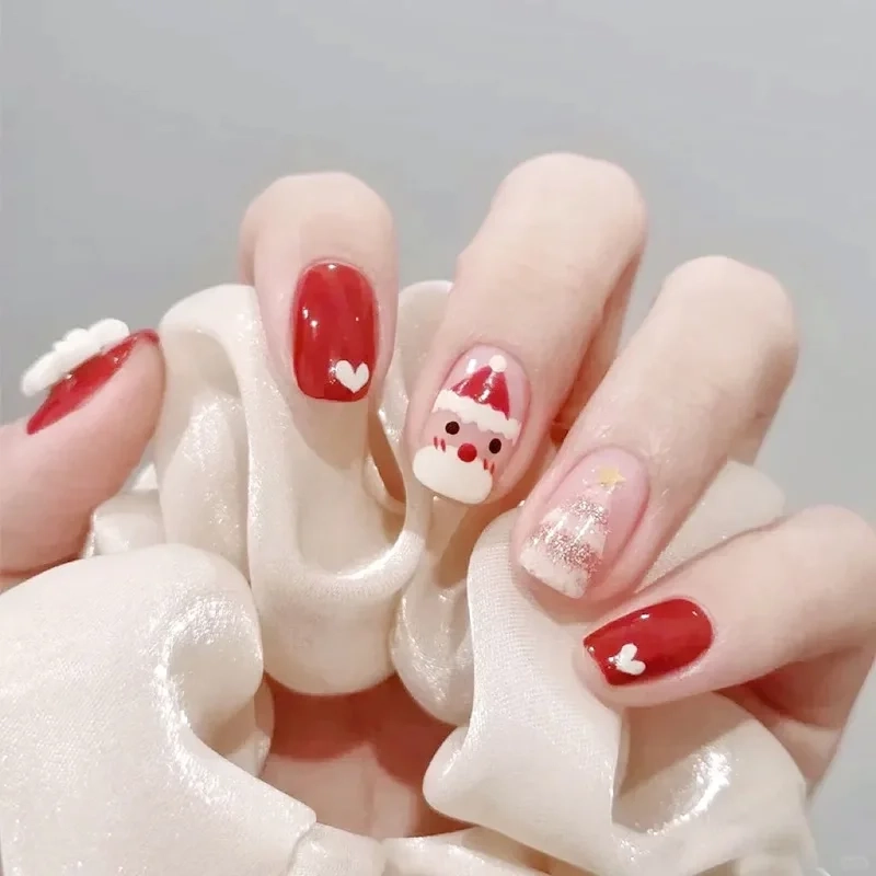 Đổi gió cùng mẫu nail cho mùa giáng sinh cực yêu