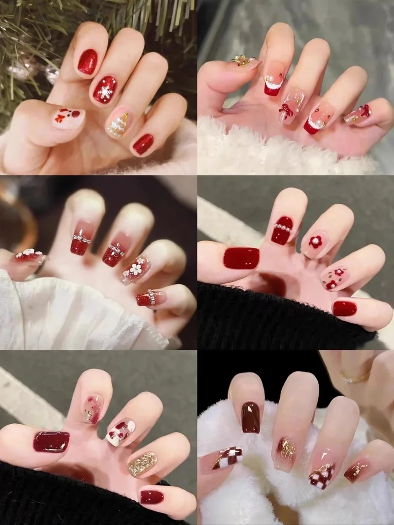 Mỗi kiểu mẫu nail giáng sinh đẹp đều có cá tính riêng
