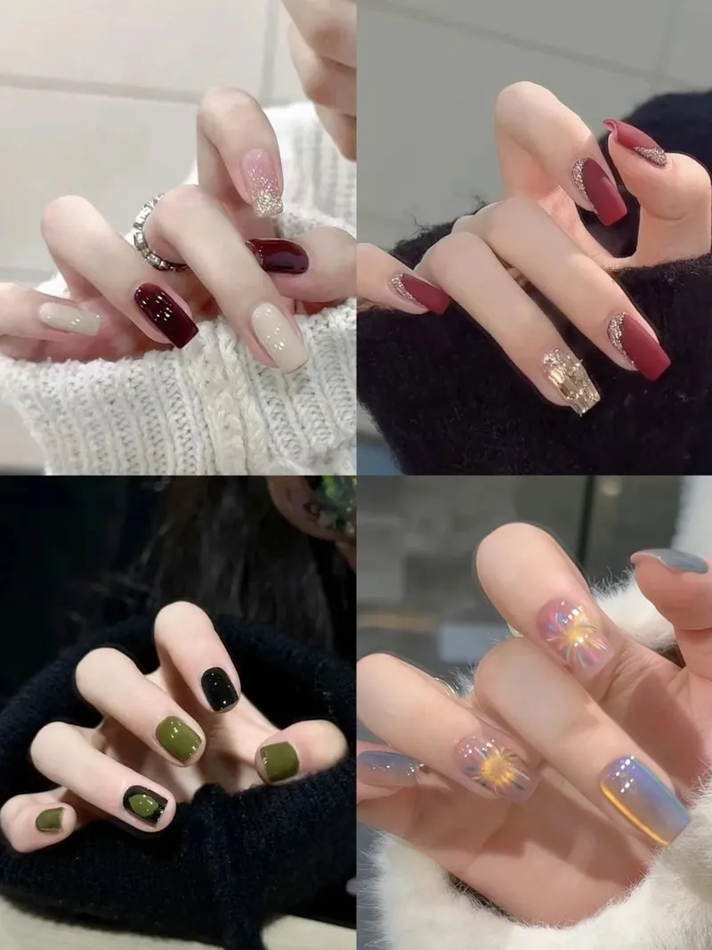 Tạo điểm nhấn với kiểu móng tay hàn quốc nhẹ nhàng nhưng đầy cuốn hút