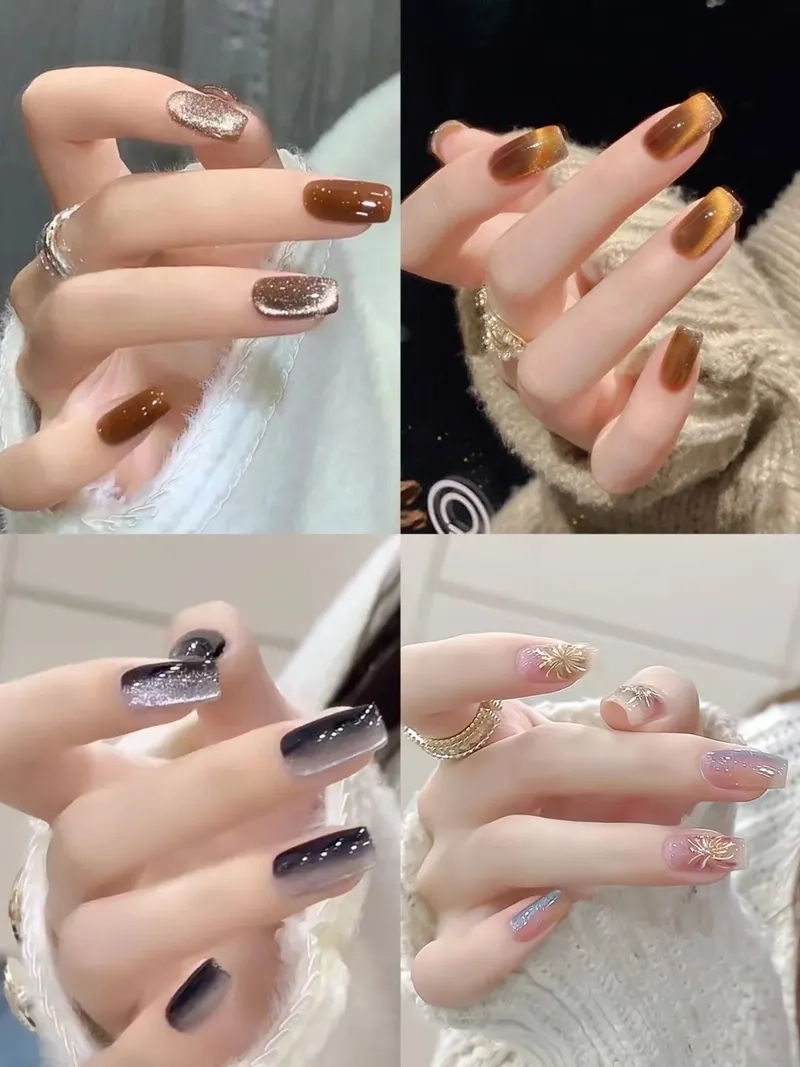 Móng hàn quốc dễ thương phù hợp với mọi dịp và phong cách