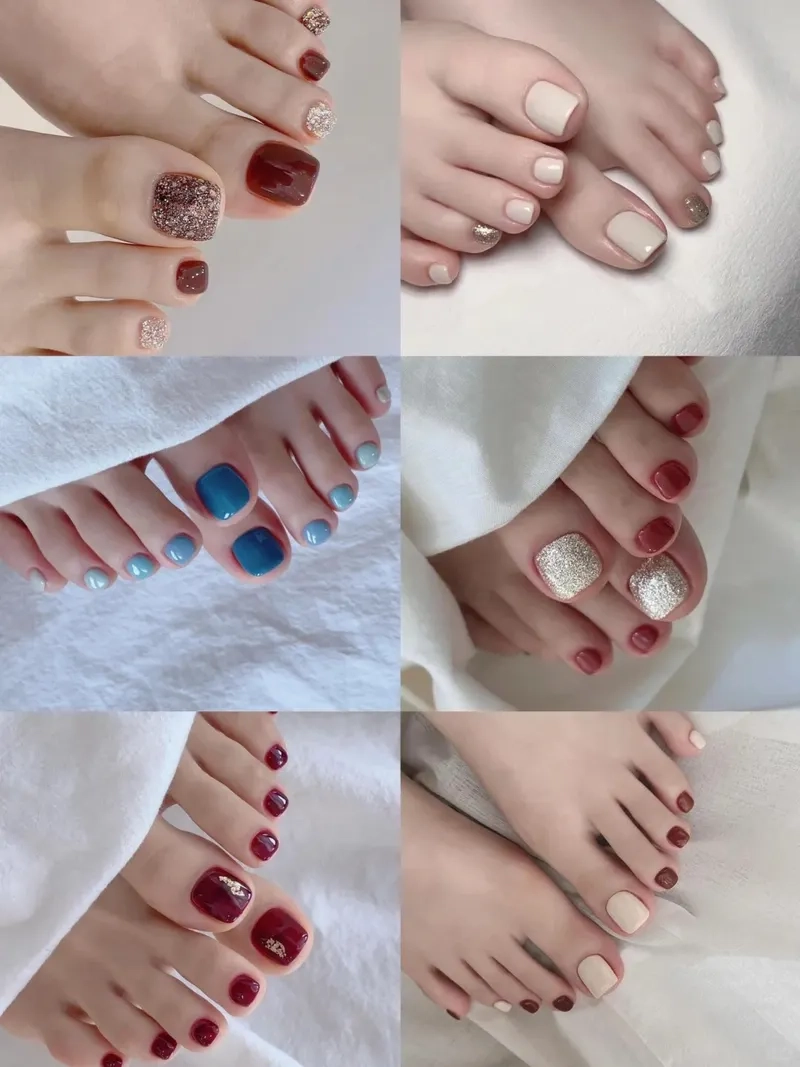 Nail chân hàn quốc luôn mang đến vẻ đẹp tinh tế và thanh thoát