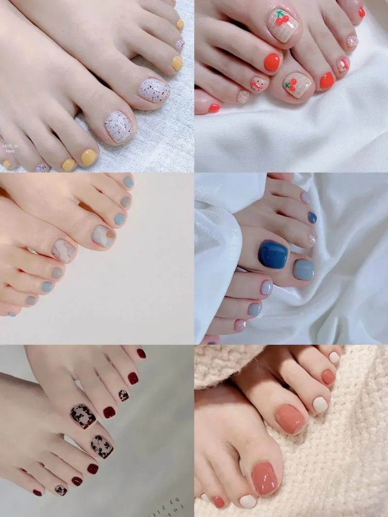 Khám phá những mẫu nail chân hàn quốc đơn giản nhưng cực kỳ nổi bật
