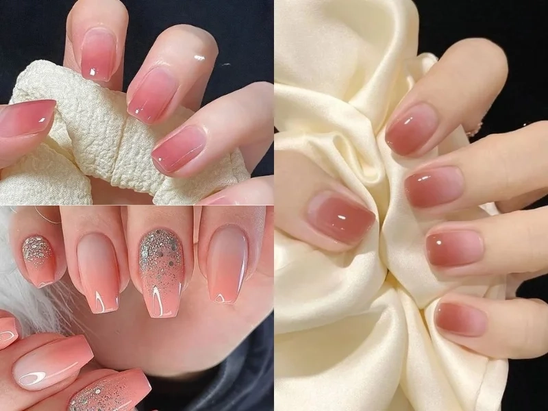 Đừng bỏ qua sơn móng tay màu hồng thạch cho đôi tay thêm phần sang trọng