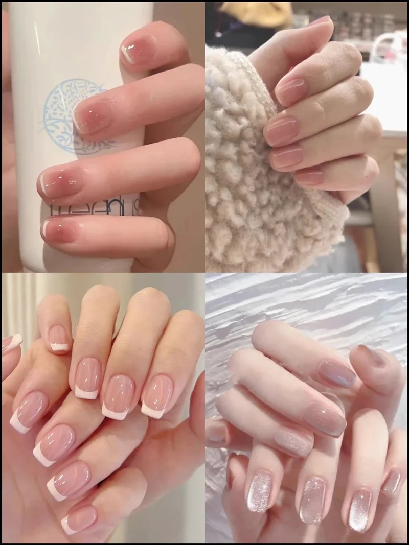 Mẫu nail thạch hồng đẹp giúp bạn tỏa sáng trong mọi bữa tiệc