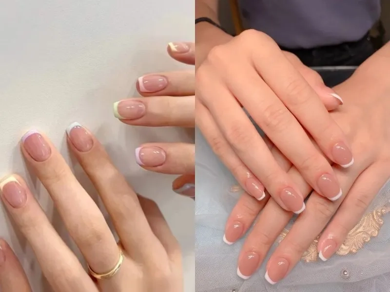 Bộ móng màu nude là lựa chọn hoàn hảo cho vẻ đẹp thanh thoát