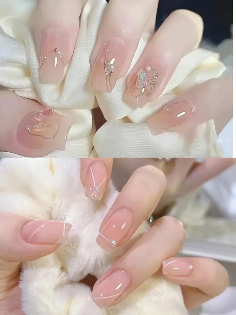 Màu sơn móng tay nude cực kỳ phù hợp cho mọi mùa trong năm