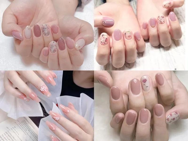 Móng tay màu nude đẹp giúp bạn thể hiện phong cách tinh tế