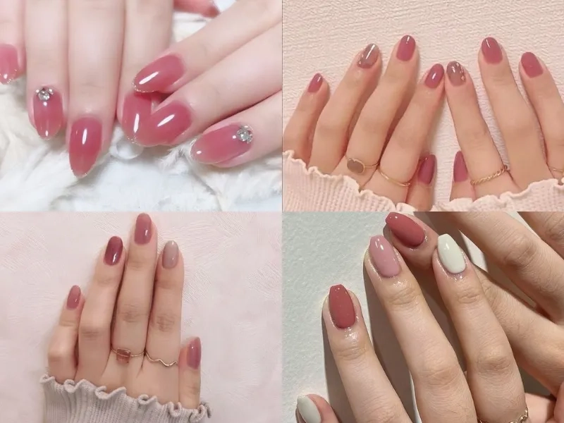 Mẫu nail đẹp màu nude giúp bạn nổi bật mà không cần phải quá cầu kỳ